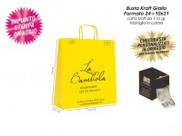 BUSTE IN CARTA KRAFT GIALLO  